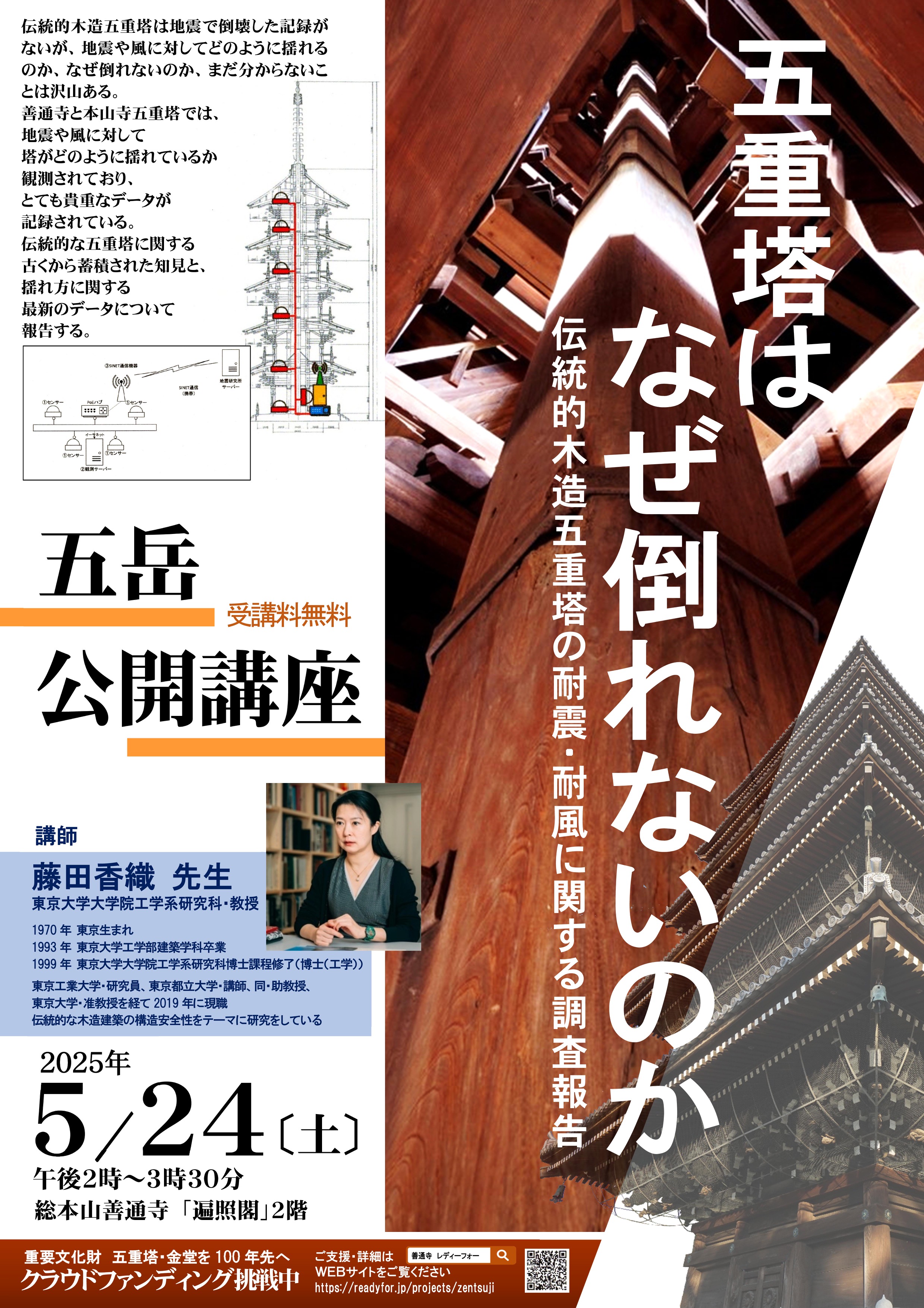 藤田香織先生：五岳 公開講座